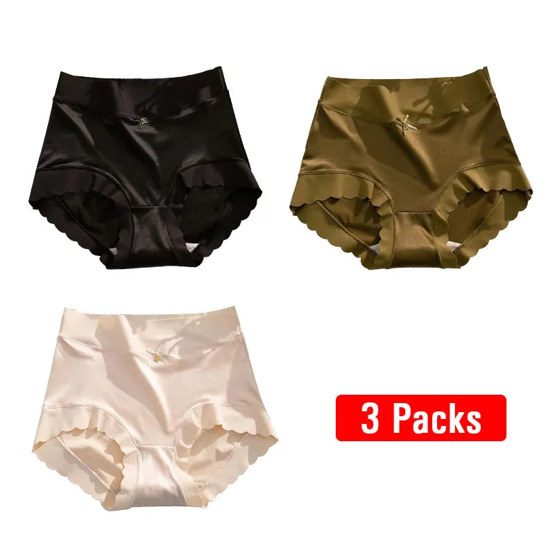 ✨ Kjøp 1 få 1 gratis! Premium Satin Antibakteriell truse Silkeaktig hudvennlig komfort - luktkontrollteknologi - fukttransporterende magi