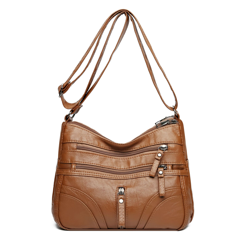 Moteriktig og allsidig crossbody-veske for damer