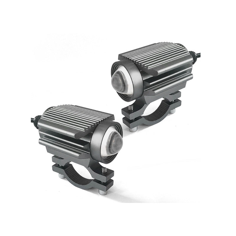 🏍️ 50 % RABATT NÅ! ⏰ Universell motorsykkel LED-spotlight med to farger og ekstra kjørelys