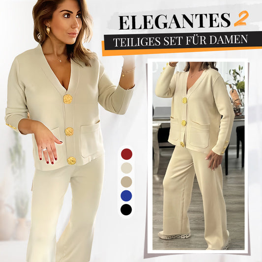 Elegantes zweiteiliges Damenset🌸👚Ein exklusives Geschenk, das der Eleganz gewidmet ist
