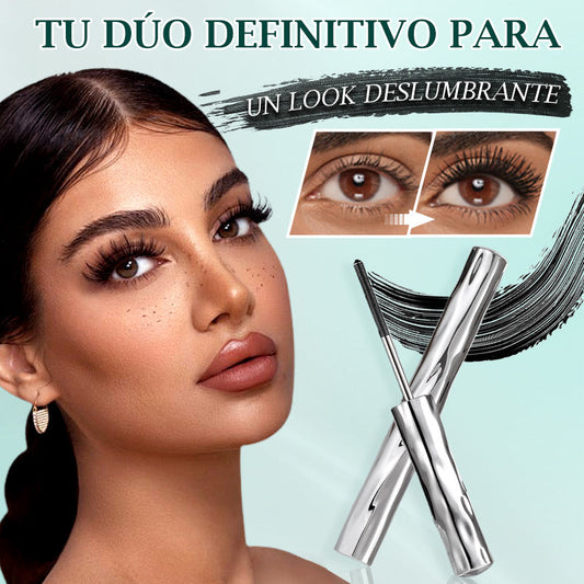 🔥Conjunto de Máscara de Pestañas de Longitud y Rizo Últimos