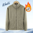 🎁(50 % rabat)🎄Herrejakke i dobbeltvevd fleece【Gratis levering】