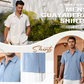 【50% DE DESCUENTO HOY】Camisa guayabera cubana con botones bordados para hombre🔥Súper transpirable🔥Súper cómodo
