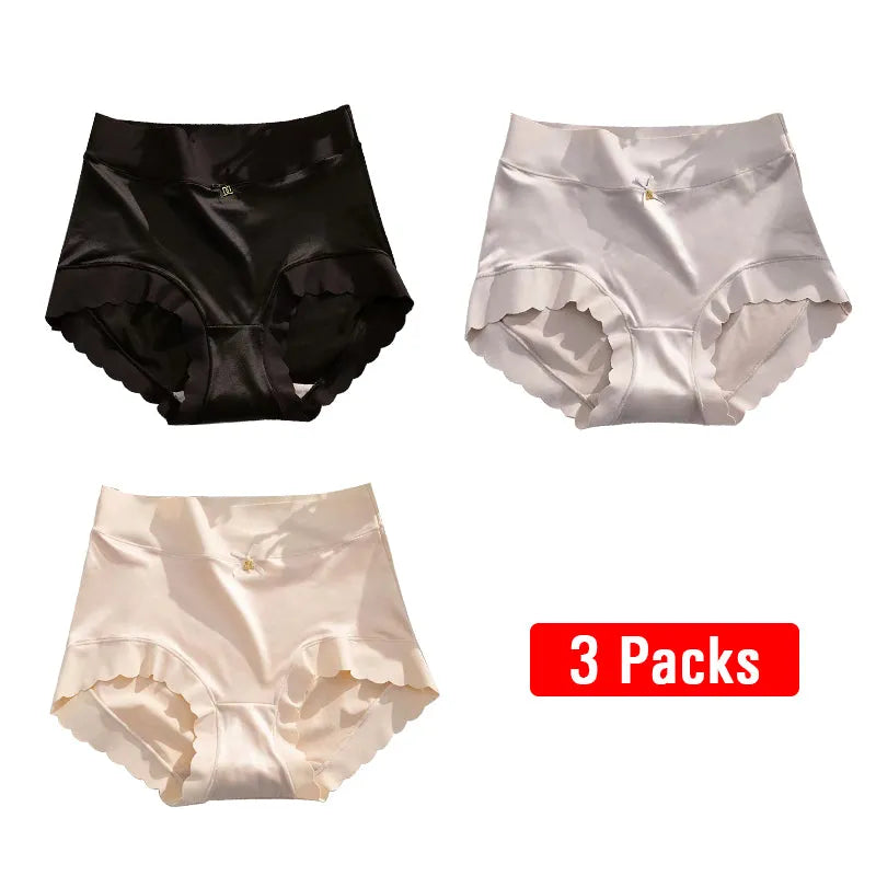 ✨ Kjøp 1 få 1 gratis! Premium Satin Antibakteriell truse Silkeaktig hudvennlig komfort - luktkontrollteknologi - fukttransporterende magi