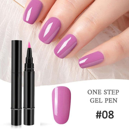 💅 Begrenset tilbud: Kjøp 1, få 1 gratis! ✨One Step neglegelpen🎨Gratis håndholdt mini-UV-neglelampe💡
