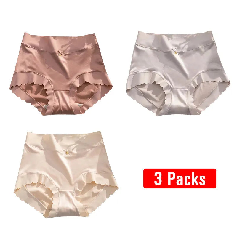 ✨ Kjøp 1 få 1 gratis! Premium Satin Antibakteriell truse Silkeaktig hudvennlig komfort - luktkontrollteknologi - fukttransporterende magi