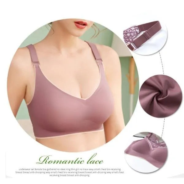 🎁Hot Salg 50% RABATT⏳Sommerfuglbrodert BH uten bøyler – Løft uten bøyler og støtte hele dagen ✨
