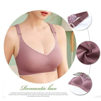 🎁Hot Salg 50% RABATT⏳Sommerfuglbrodert BH uten bøyler – Løft uten bøyler og støtte hele dagen ✨