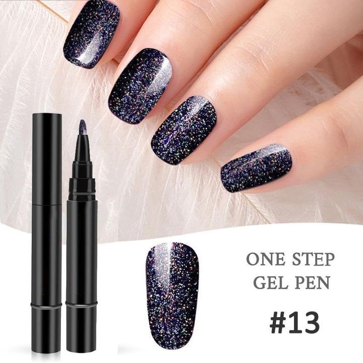 💅 Begrenset tilbud: Kjøp 1, få 1 gratis! ✨One Step neglegelpen🎨Gratis håndholdt mini-UV-neglelampe💡