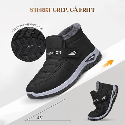 🔥Sklisikre, varme vinter-slip-on-joggesko