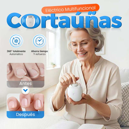 🔥 ¡57% DE DESCUENTO! ✨ Lima de Uñas Automática Universal para Adultos y Niños – ¡Cuidado rápido y fácil para tus uñas! 💅👶👨‍🦳
