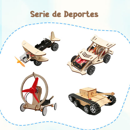 🔥Oferta por tiempo limitado🔥Kit de Construcción de Madera STEM para Niños