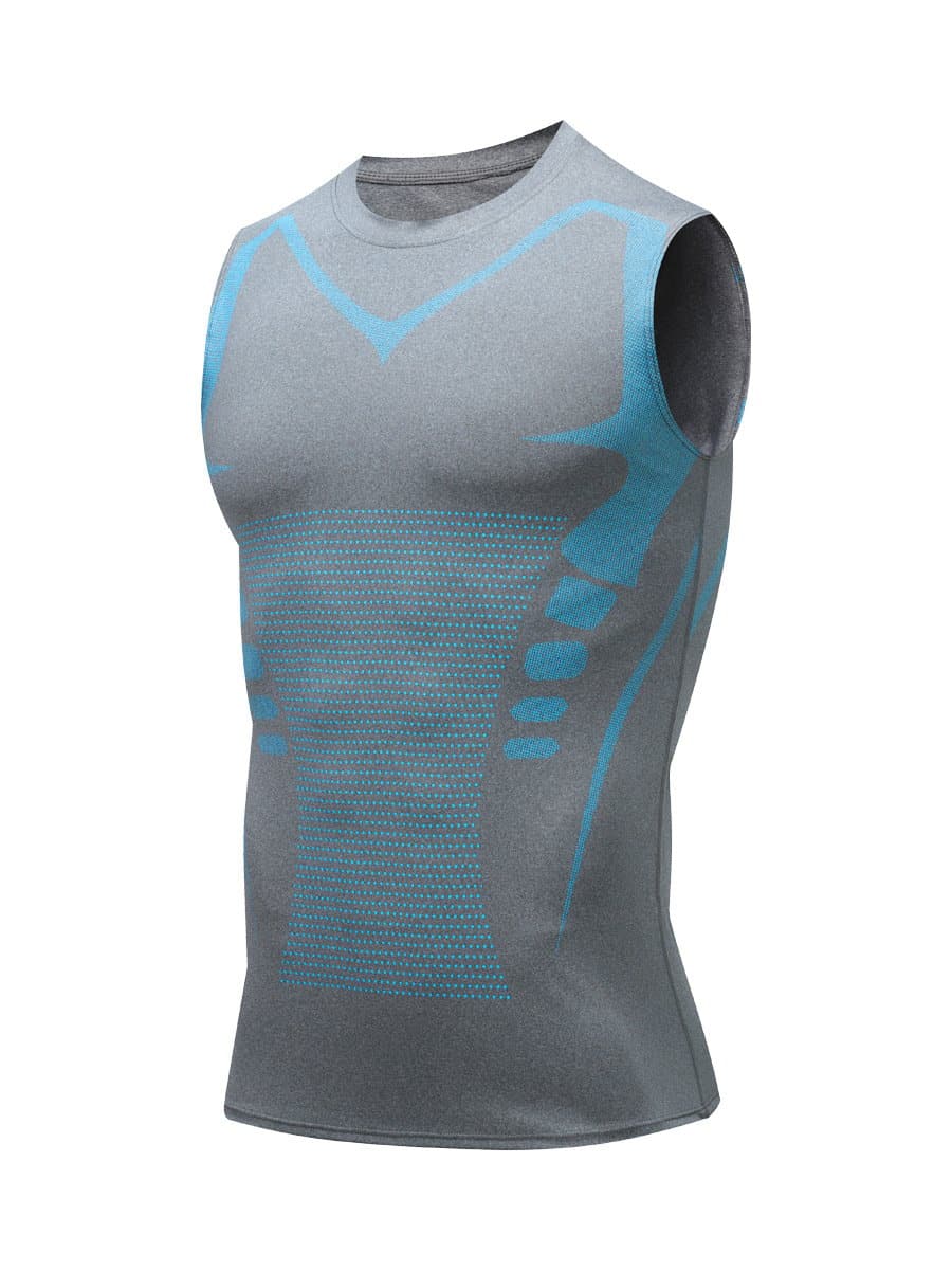 💪 Slimoly® Ion Shaping Vest – Kompresjon og kjøling – Shaping Ermeløs – Usynlig under klær 🕶️