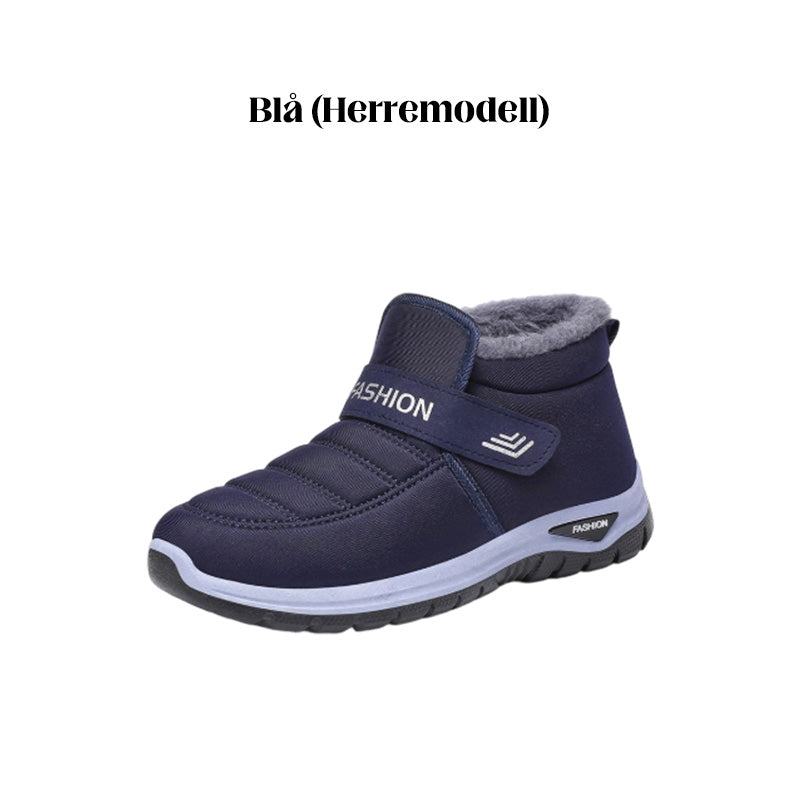 🔥Sklisikre, varme vinter-slip-on-joggesko
