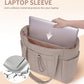 💕Rea 50% RABATT🎁Wandering Nature Puffer-tygväska med mugghållare och laptopfack samt trolleyväska för resor, arbete, sjuksköterskor, kvinnor