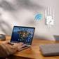 🔥2025 års heta rea 🎁1200Mbps Dual Band (5GHz/2.4GHz) WiFi-förlängare täcker 10 000 kvm och 50 enheter