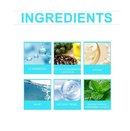 ❄️Øyeblikkelig kjølende spray for lindring av varmt vær – Naturlig peppermynte kroppsspray✨