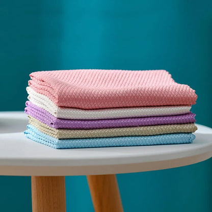 🔥Paños de limpieza milagrosos que no dejan marcas: reutilizables