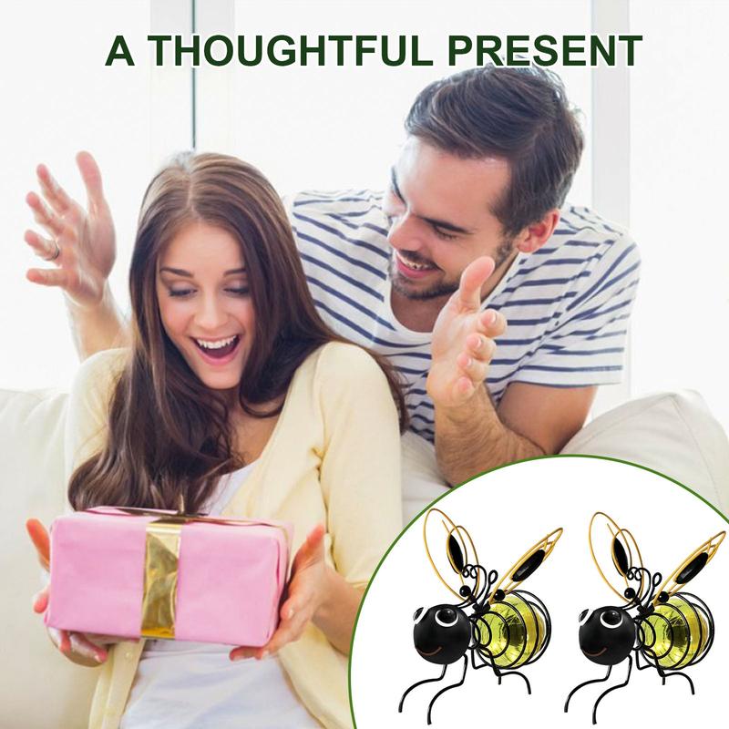 🐝Utendørs hengende solcellelampe - perfekt gave til planteelskere, mødre eller bokstavelig talt alle som Smiles❤️