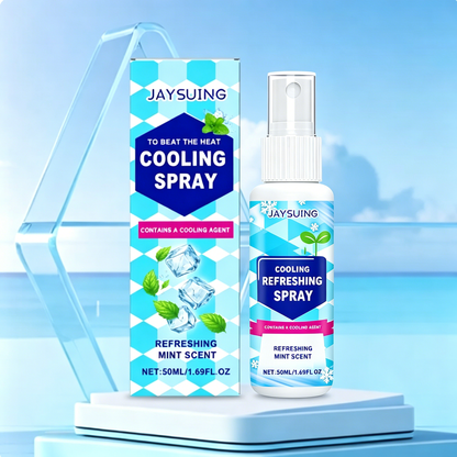 ❄️Øyeblikkelig kjølende spray for lindring av varmt vær – Naturlig peppermynte kroppsspray✨
