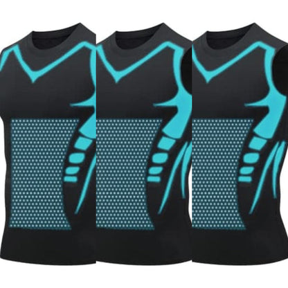 💪 Slimoly® Ion Shaping Vest – Kompresjon og kjøling – Shaping Ermeløs – Usynlig under klær 🕶️