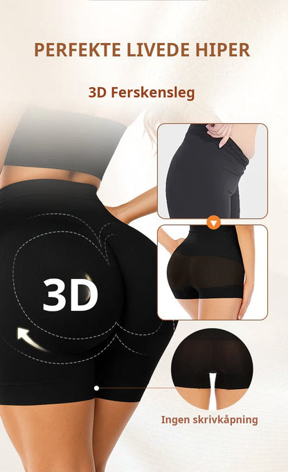 🔥Kjøp 1 Få 1 gratis🔥Undertøy med høy midje for kvinner Ice Silk Tummy Control og Butt Lift