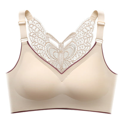 🎁Hot Salg 50% RABATT⏳Sommerfuglbrodert BH uten bøyler – Løft uten bøyler og støtte hele dagen ✨