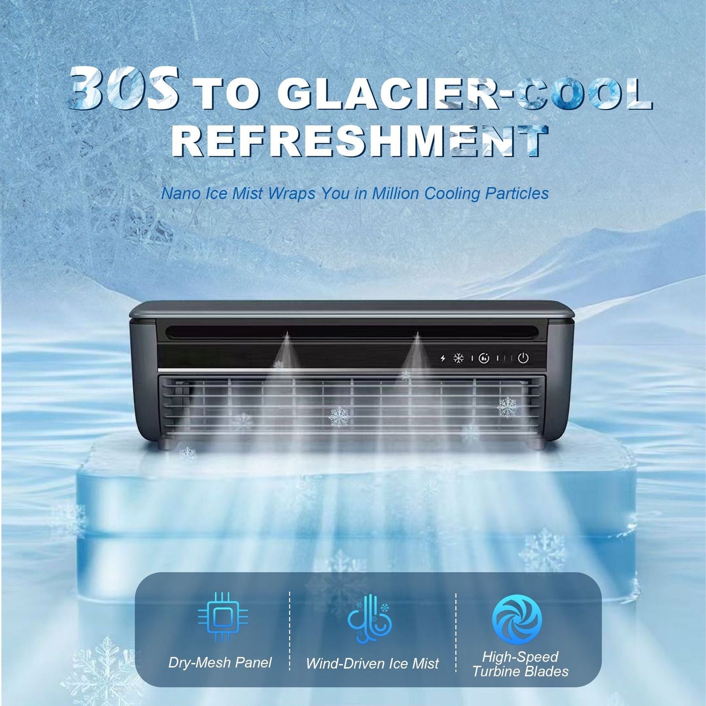 ⏳Begrenset tidsrabatt🍃Bærbart veggmontert klimaanlegg【Gratis frakt】