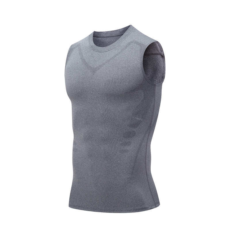 💪 Slimoly® Ion Shaping Vest – Kompresjon og kjøling – Shaping Ermeløs – Usynlig under klær 🕶️