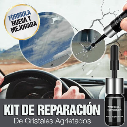Kit de reparación de cristales agrietados (Nueva fórmula) Compre 5 y llévese 5 gratis