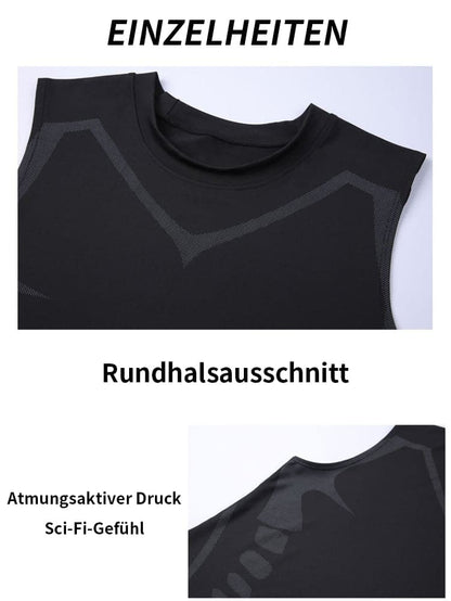 💪 Slimoly® Ion Shaping Vest – Kompresjon og kjøling – Shaping Ermeløs – Usynlig under klær 🕶️