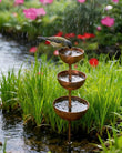 🐦 SISTE DAGS SALG 50 % RABATT⚡ Regnfanger - Plantestøtte 🌧️Metall hagepynt