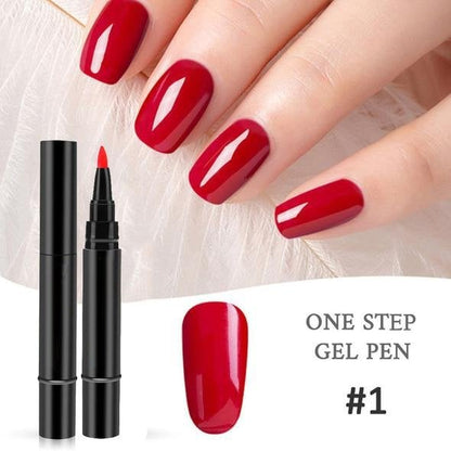 💅 Begrenset tilbud: Kjøp 1, få 1 gratis! ✨One Step neglegelpen🎨Gratis håndholdt mini-UV-neglelampe💡