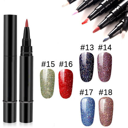 💅 Begrenset tilbud: Kjøp 1, få 1 gratis! ✨One Step neglegelpen🎨Gratis håndholdt mini-UV-neglelampe💡