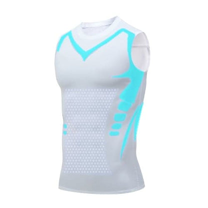 💪 Slimoly® Ion Shaping Vest – Kompresjon og kjøling – Shaping Ermeløs – Usynlig under klær 🕶️