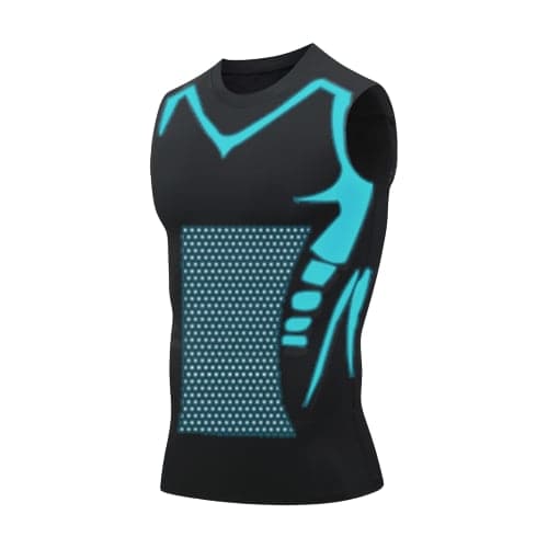 💪 Slimoly® Ion Shaping Vest – Kompresjon og kjøling – Shaping Ermeløs – Usynlig under klær 🕶️