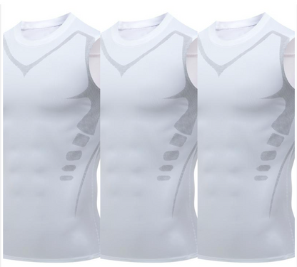💪 Slimoly® Ion Shaping Vest – Kompresjon og kjøling – Shaping Ermeløs – Usynlig under klær 🕶️