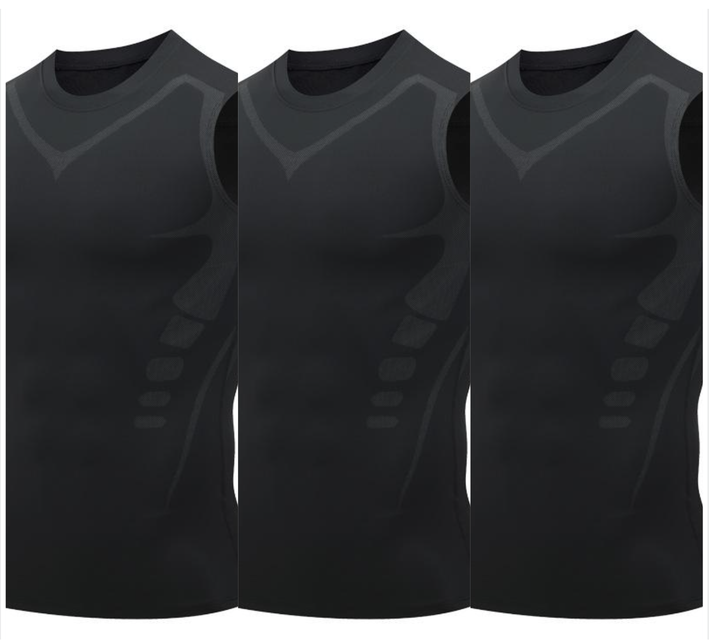 💪 Slimoly® Ion Shaping Vest – Kompresjon og kjøling – Shaping Ermeløs – Usynlig under klær 🕶️