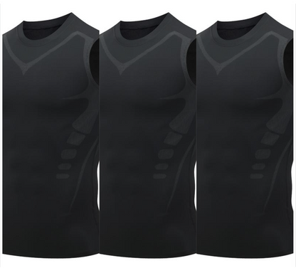 💪 Slimoly® Ion Shaping Vest – Kompresjon og kjøling – Shaping Ermeløs – Usynlig under klær 🕶️