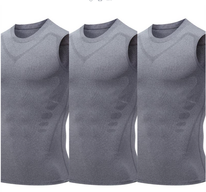 💪 Slimoly® Ion Shaping Vest – Kompresjon og kjøling – Shaping Ermeløs – Usynlig under klær 🕶️