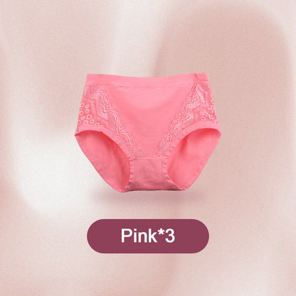 Plus Size bomullstruse med høy sittehøyde og lekkasjebeskyttelse