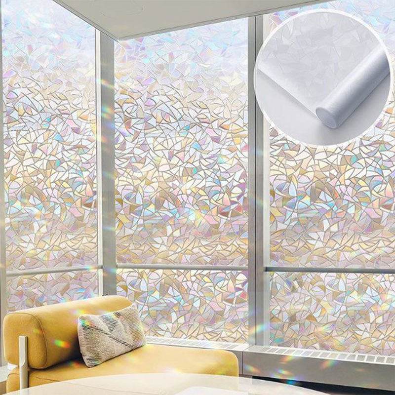 Fargerik glassfilm mot peep