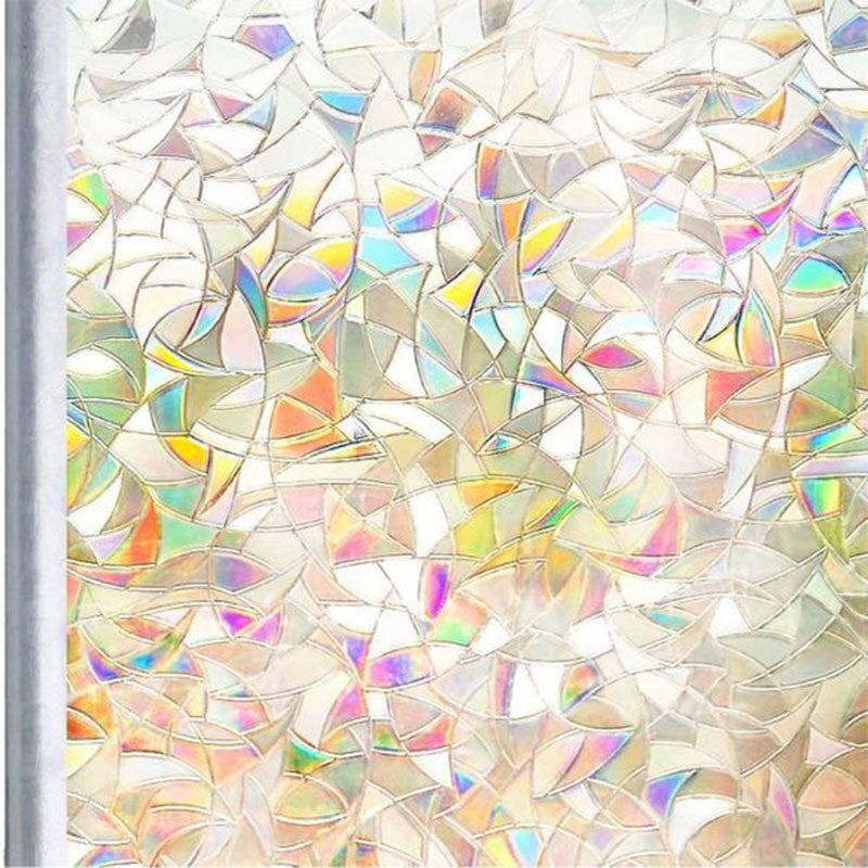 Fargerik glassfilm mot peep