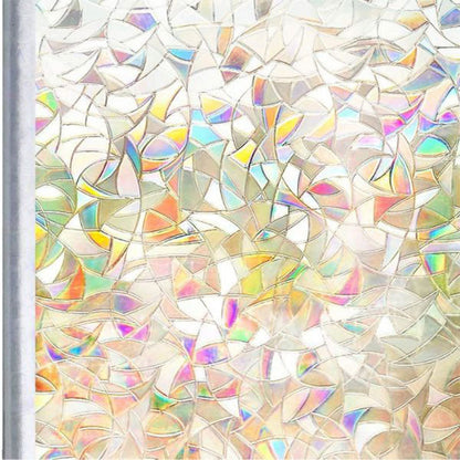 Fargerik glassfilm mot peep