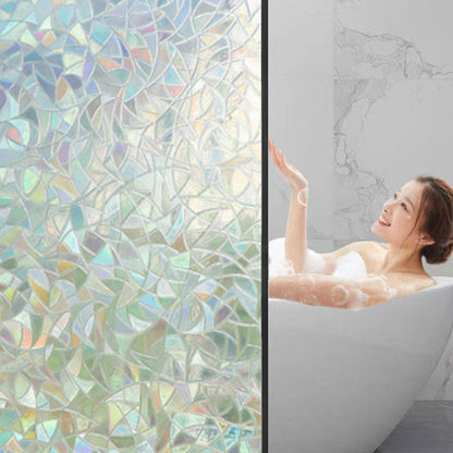Fargerik glassfilm mot peep