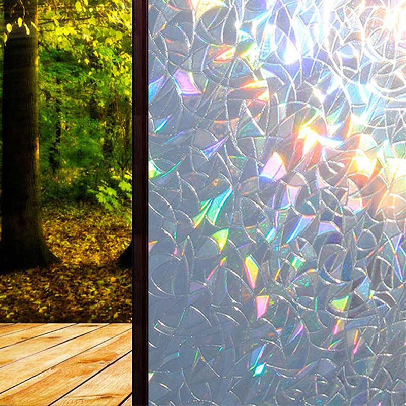 Fargerik glassfilm mot peep