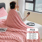 🍂Tidig höstrea – 50% rabatt🛏️ Tjock kaninfilt och mjölkig fleecefilt