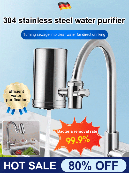 Wasseraufbereiter aus Edelstahl 304💦 Die Gesundheit des Wassers sicherstellen