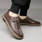Italienische handgefertigte Leder Fahr atmungsaktiv Freizeitschuhe🔨👞