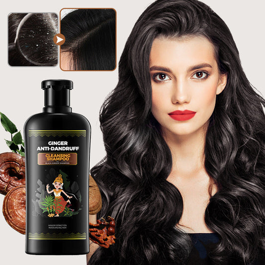 🔥Het rea, över 50 000 beställningar slutsålda två gånger🔥Ginger Anti-Dandruff Cleansing Shampoo